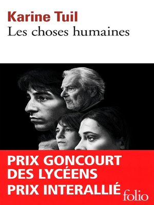 cover image of Les choses humaines